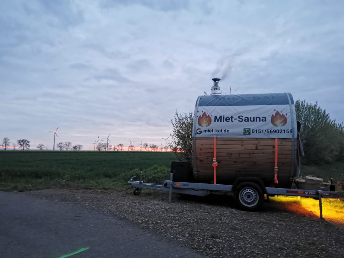 Mobile FassSauna