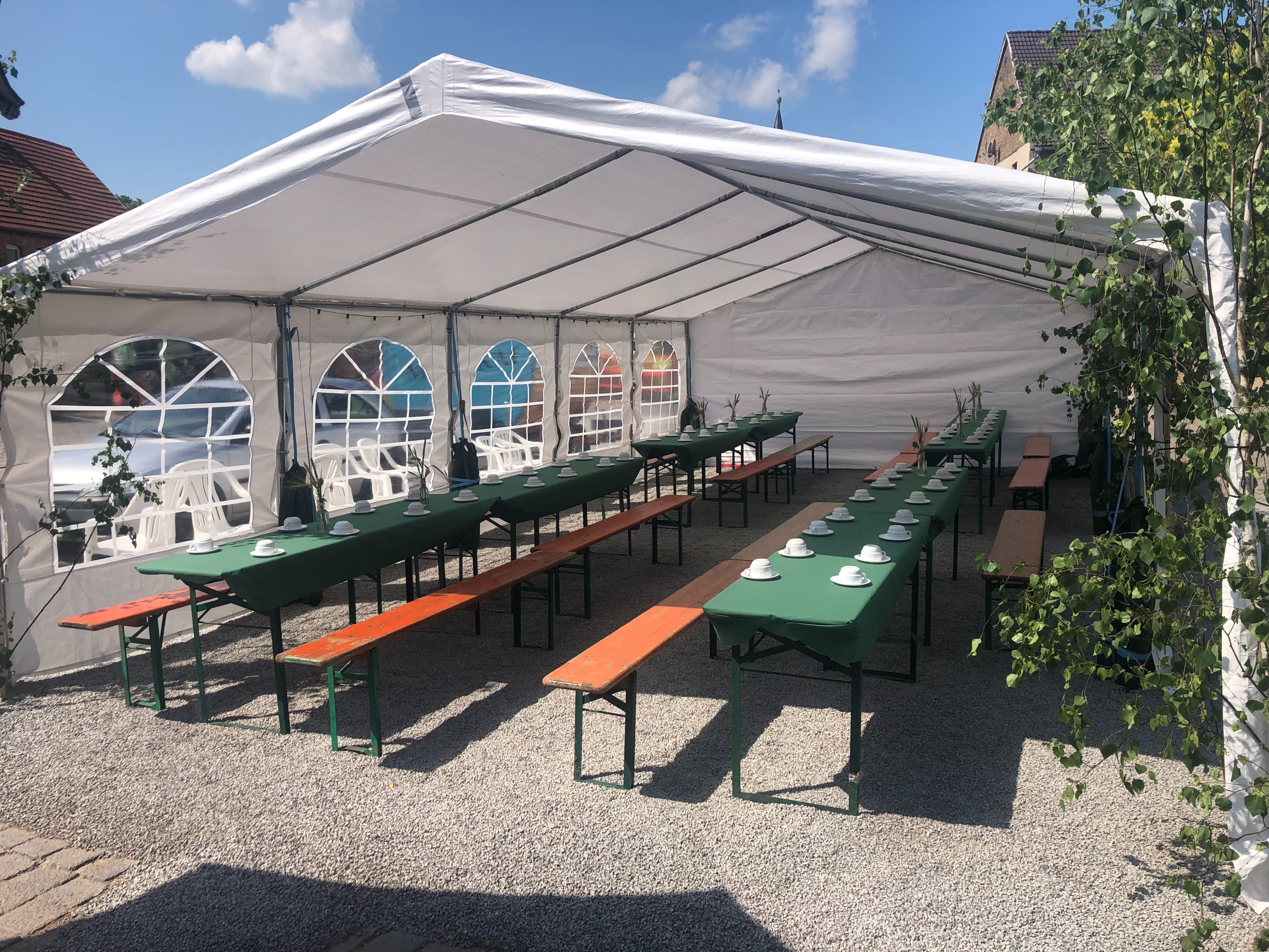 Festzelt 5 × 10 m
